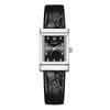 Retro Square Plate Women'S Watch Niche Pebble Pattern Strap Women'S Premium Waterproof Quartz Watch