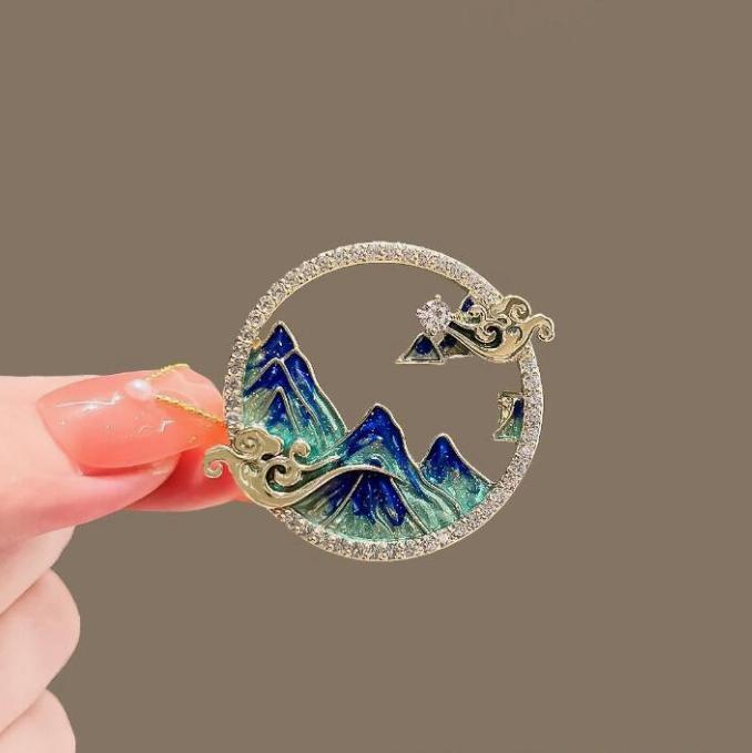 Broșe Noi la Modă cu Aripi de Înger Broșe Versatile Elegante Rafinate Magpie pentru Doamne Cel Mai Bun Cadou de Petrecere Bijuterii