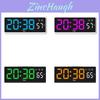 Digital Table Clock With Multialarm Function And Led Screen For Bedroom And Study