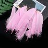 50 Colored Goose Feathers for DIY Dreamcatchers and Art Projects