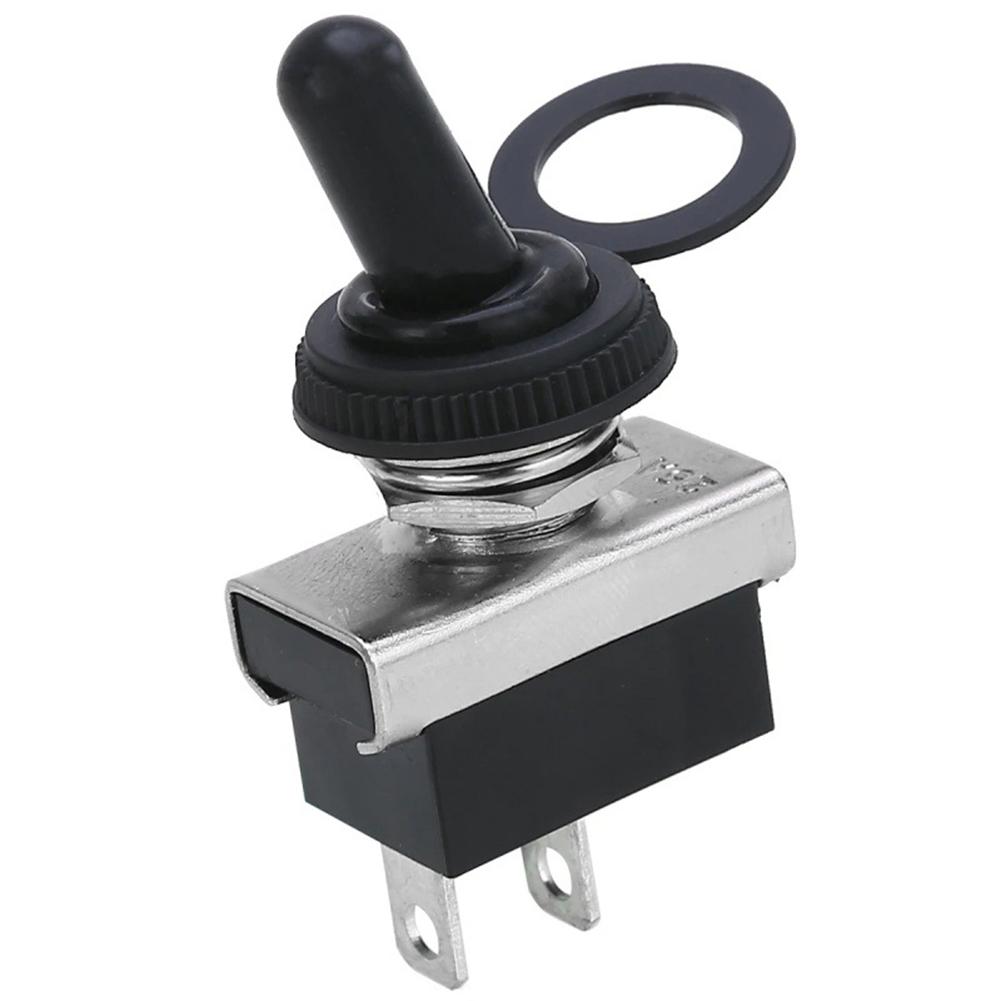 2PCS Toggle Switch KN3D-101 On/Off Switch 25A 12V 2 Pin Locking Waterproof Slide Switch Automobile Accessories