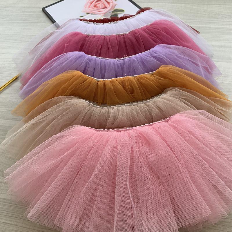 Children's Four-Layer Ballet Tulle Petticoat for Dance Performances