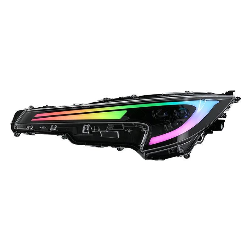 Compatible LED Headlight Assembly for 19-26 Toyota Levin: RGB Daytime Lights & Sequential Turn Signals