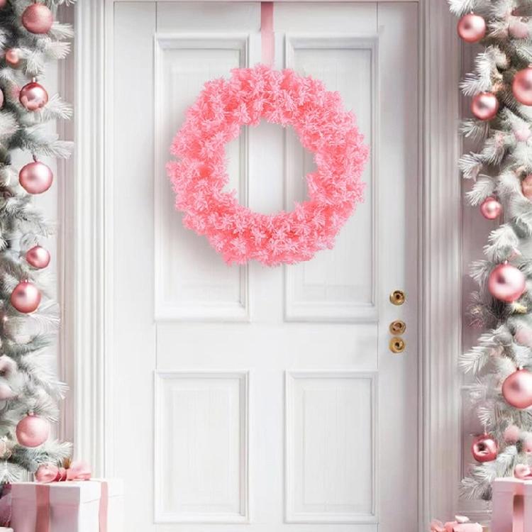 Christmas Door Hanging Artificial Wreath Simulation Garlands for Enhances Seasonal Ambiances Christmas Decorations