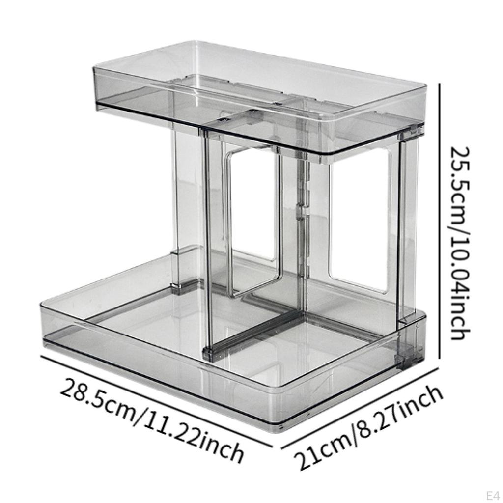 Layer Desktop Organizer Display Stand for Makeup And Accessories in Bathroom