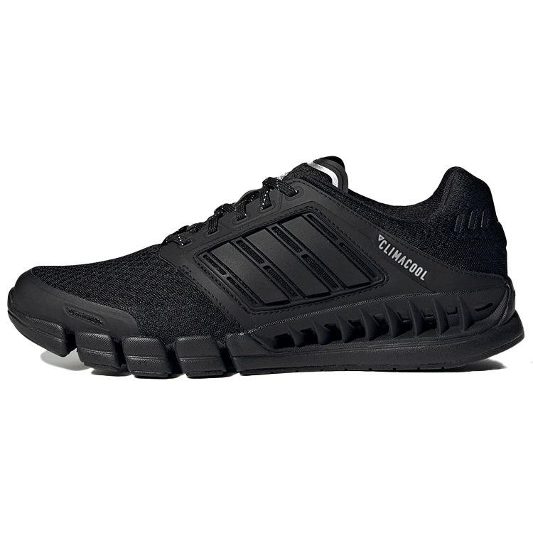 Adidas CC Revolution Pohodlná tkanina Syntetická kůže Tlumící nárazy Protiskluzové Nízké ležérní Běžecké boty Unisex tenisky Černé GV7310