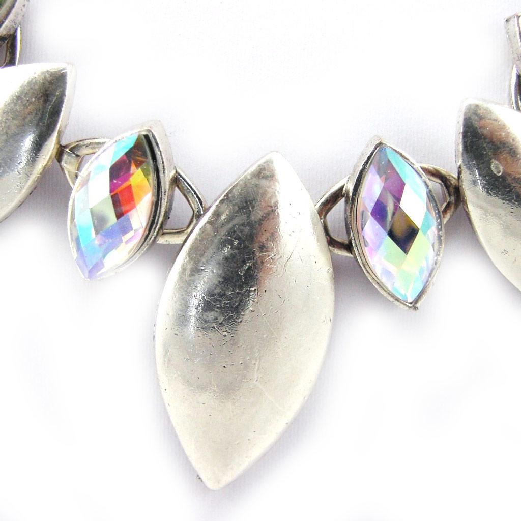 Les Trésors De Lily [F4421] - Designer Necklace 'Antik' White