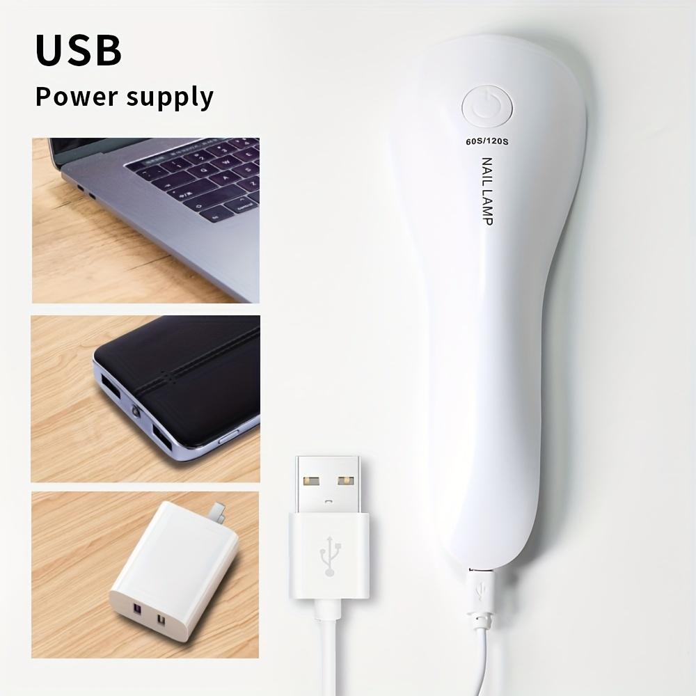 LINMANDA Handheld LED Lamp for Nails Drying Lamp Rechargeable Mini Manicure Lamp Nail Dryer For Gel Nails Portability Nail Art