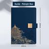 A5 Custom Business Notebook, Chinese National Style, Retro Sheepskin, Ideal for Meetings and Office Notes