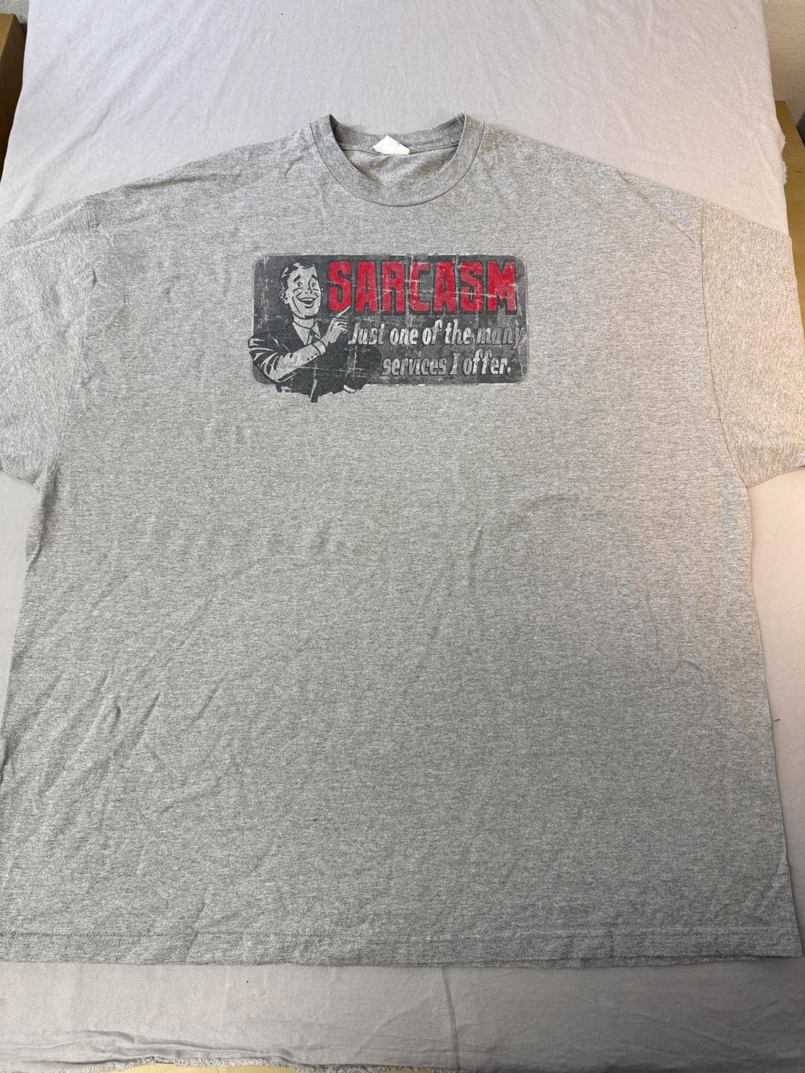 Y2K Sarcasm T shirt One of the Many Services I Offer 3XLT 4XL