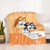 Bluey Friends Adventure Blanket Soft & Cozy Perfect for Picnics Office Bed for All Occasions Modern Style Unique Gift for Family and Friends Camping