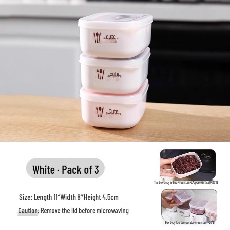 Refrigerator Food Storage Box: Freezer-Safe, Fresh-Keeping, BPA-Free Organizer for Meat Compartments.