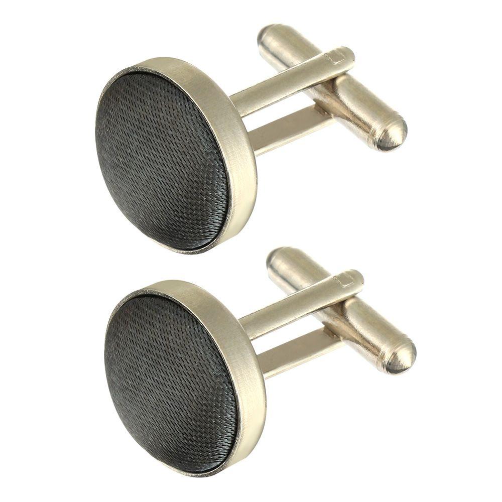 High Quality Round Plain Wedding Stylish Mens Cufflinks Apparel Clothes Buttons Shirt Cuff Links