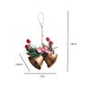 Christmas Bell Ornaments Christmas Decoration for Home Porch Party Supplies