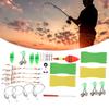 Portable Fishing Gear Set Line Board Lure Bait Hook Detacher Small Bell Tackle Kit Fishing Accessories