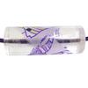 Used AUTHENTIC HERMES fish RicineChoker purple/clear plastic/wire