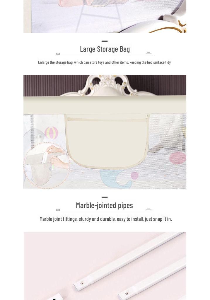 Baby Bed Rail Guard: Raised Anti-Fall Barrier for Cribs
