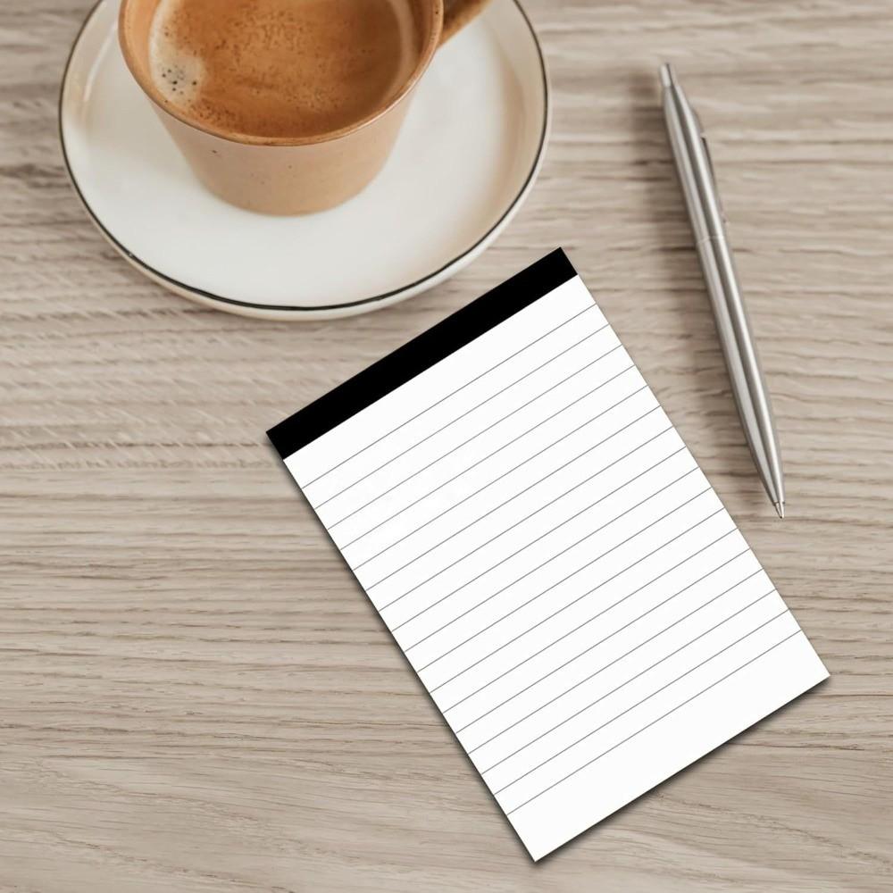 5 pz Blocchetti Vuoti A7 30 Fogli Tavolette per Scrittura Blocchetto Memo Orizzontale Portatile Ufficio