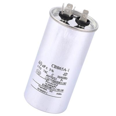 40UF CBB65 Capacitor 450V Air Conditioning Capacitor Washing Machine Capacitor  Washing Machine