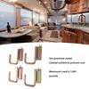 J Hook Hanger X Track J Hook E Track Rail 4pcs E Track J Hook Accessories