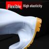 Tianjin Lite High-Top White Non-Slip, Wear, Oil & Acid-Resistant Rubber Sole Rain Boots (Waders)