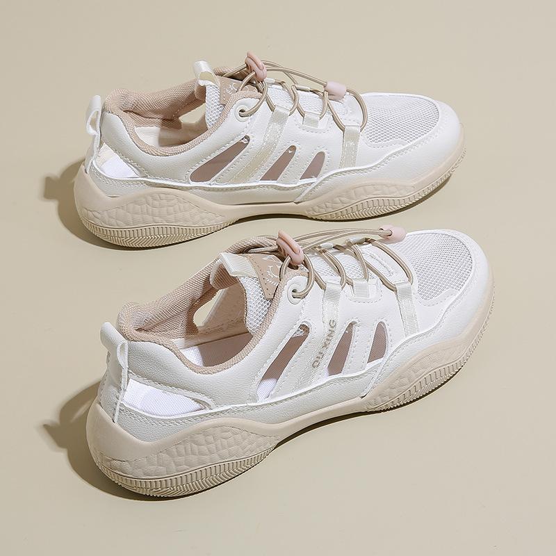 

Summer new hollow little white shoes female students thick-soled versatile casual sports women s shoes 1 35