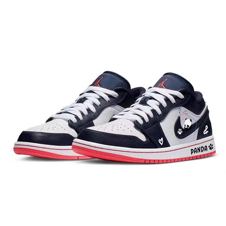 Jordan Air Jordan 1 Vintage Basketball Shoes Men's Low top Blue/White 553558-481(Team56-)