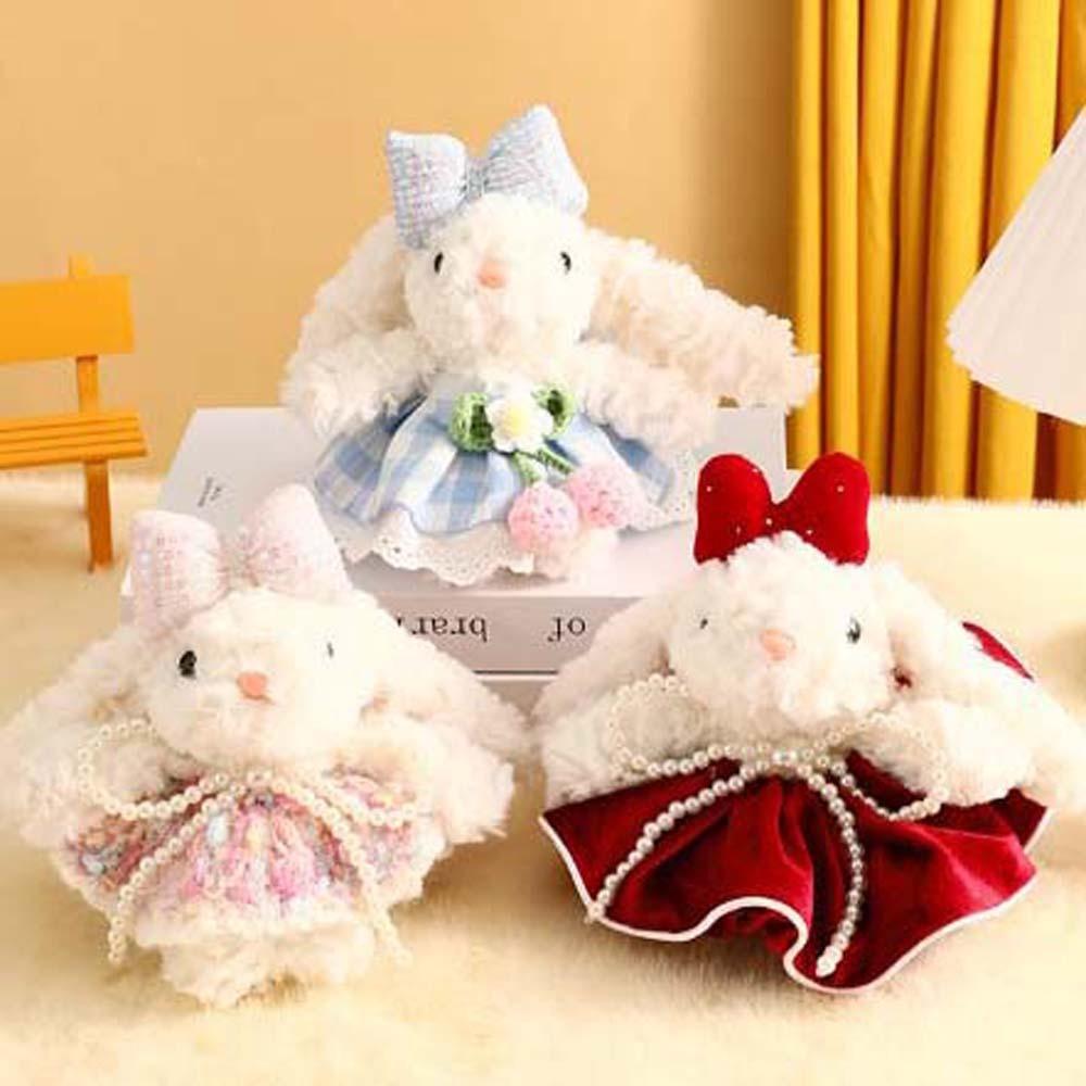 

Backpack Decor Plush Rabbit Keychain Drooping Ear Rabbit Pendant Kids StyleD
