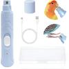 Bird Nail Grinder Bird Beak Grinder Silenced Parrots Nail File with LED Lamp Bird Supplies Suitable for Budgerigars,Parakeets