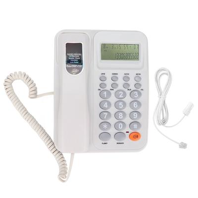 KXT2027CID Corded Telephone Caller ID Semi Hands Free 24 Ringtones Fixed Landline Phone with Display for Office