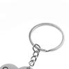 1 Set Creative Crush You Piercing Heart Couple Key Ring For Weeding Gift