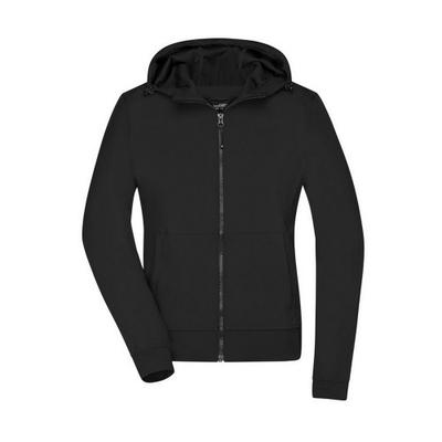 James and Nicholson Womens/Ladies Hooded Soft Shell Jacket