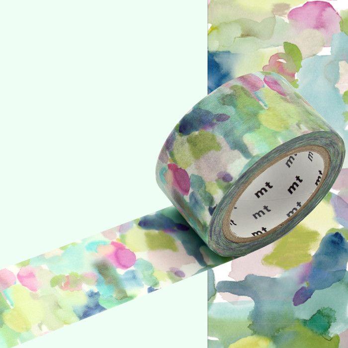 Masking Tape MT BlueBelleGray Rothesay aquarelle 2,4cm x 7m