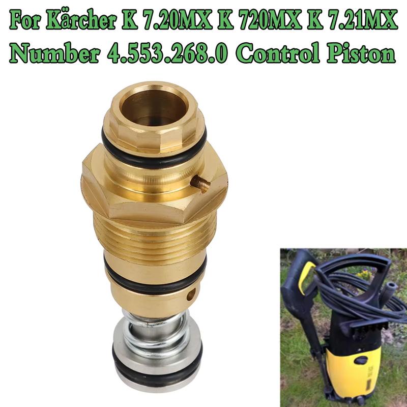 Per Kärcher K 7.20MX K 720MX K 7.21MX Numero 4.553.268.0 Versione Aggiornata Pistone di Controllo Per la Valvola di Controllo
