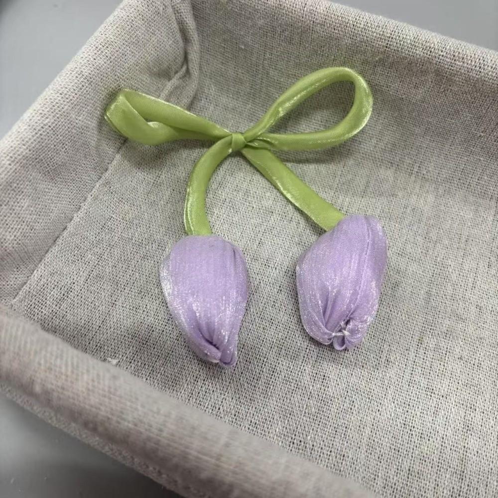 5Pcs DIY Tulip Lace-up Straps Sweet Curtains Tie Rope Fashion Hair Cord Accessories  Cake