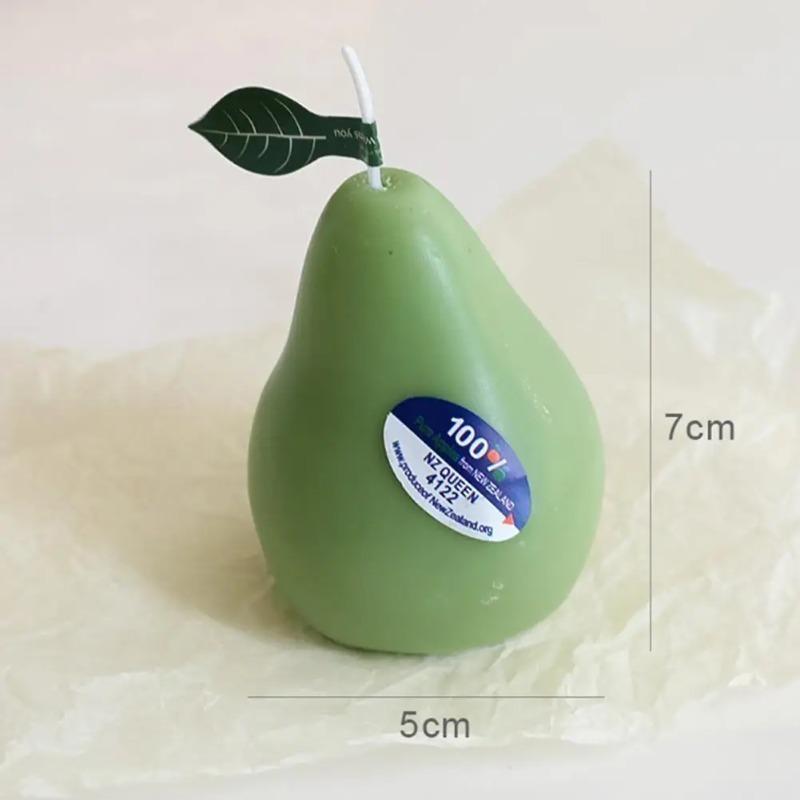 Decorative Spice Candles Charming and Innovative Banana Peach Peach Fruit Candles Home Decoration Household Products
