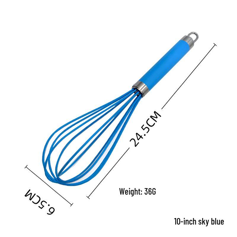 Stainless Steel Handheld Whisk - Egg Beater & Cream Whipper