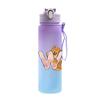 Cartoon Letter Printed Lovely A-Z 750ml Water Bottle Large Capacity Drinking Cup Portable Outdoor Sports Water Cup Children Gift