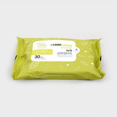 30 Green Tea Cleansing Tissues