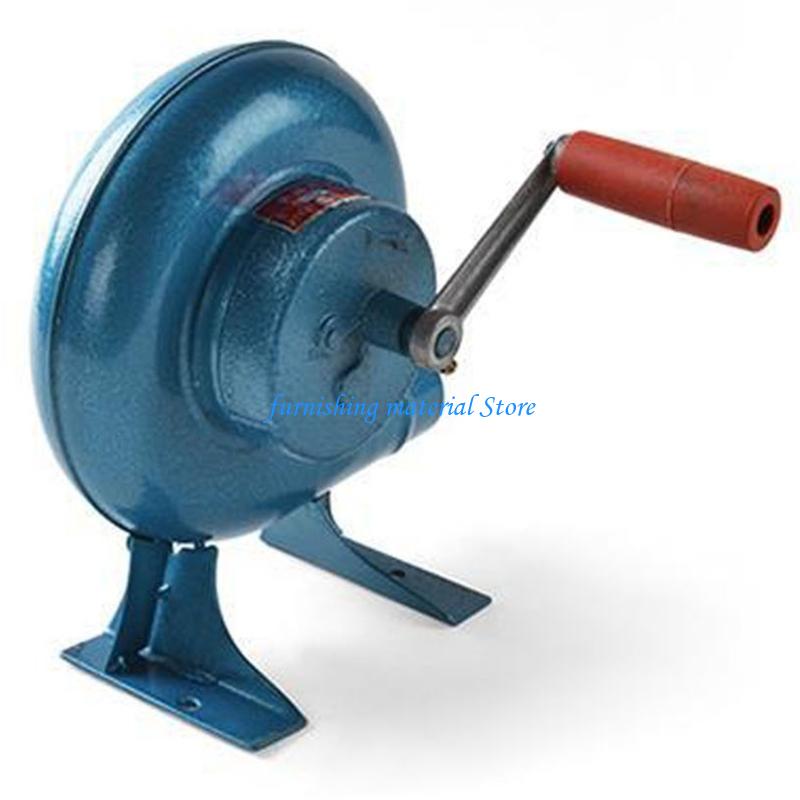 Y5GD Innen-/Außenbereich 120W Handkurbel-Bläser Flammenbläser Luftgebläse Kochwerkzeug