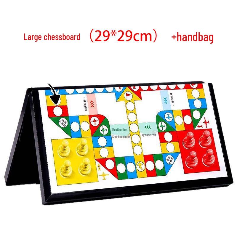 Brangdy Magnetic Folding Ludo Board Game