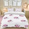 Cute N-Nikke Doro Doll Duvet Cover Set Soft Wash Bed 3 Piece Summer Comfortable Student Dormitory Home Baby Bedding Best seller