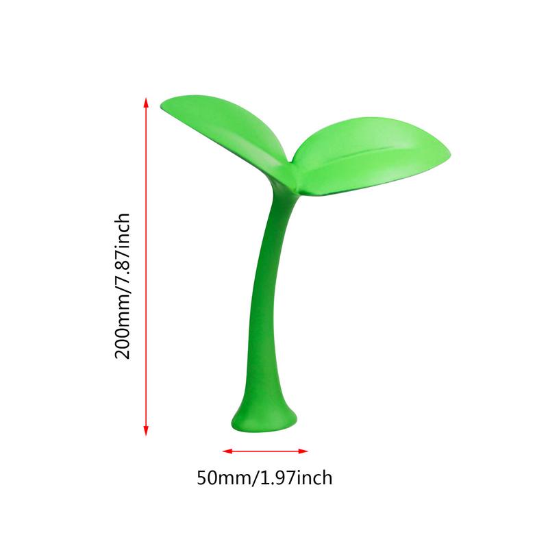 Car Roof Ornament General Auto Bean Sprout Sticker Cushioning Function Vehicle Decorative Accessory Tool for SUVs Trucks RVs