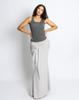 Kulsiseu Cs Shirring Long Sk-054 (Grey)