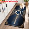 Club Brugge FC Custom Name Flannel Rug Kitchen Mat Non Slip Floor Carpet Personalized Home Decor