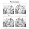 12mm Wasserdichter Metall-Druckschalter, 1 Schließer 1 Öffner, 5-polig/8-polig, Selbsthaltend, Rückstellend, mit Beleuchtung