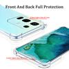 For infinix Note 50 50S 50X Case Air Protection Silicone Clear Transparent Shockproof Housing For infinix Note 50 50S 50X Pro Plus Phone Casing