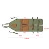 Waterproof Multi-Pocket Oxford Cloth Apron for Gardening & Pruning with Extended Leg Protection & Color Blocking Design