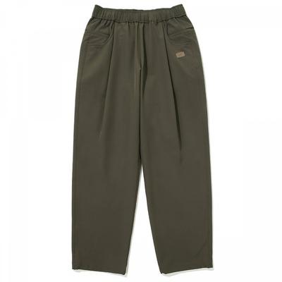 Stretch Brush Relax Pants  Khaki 