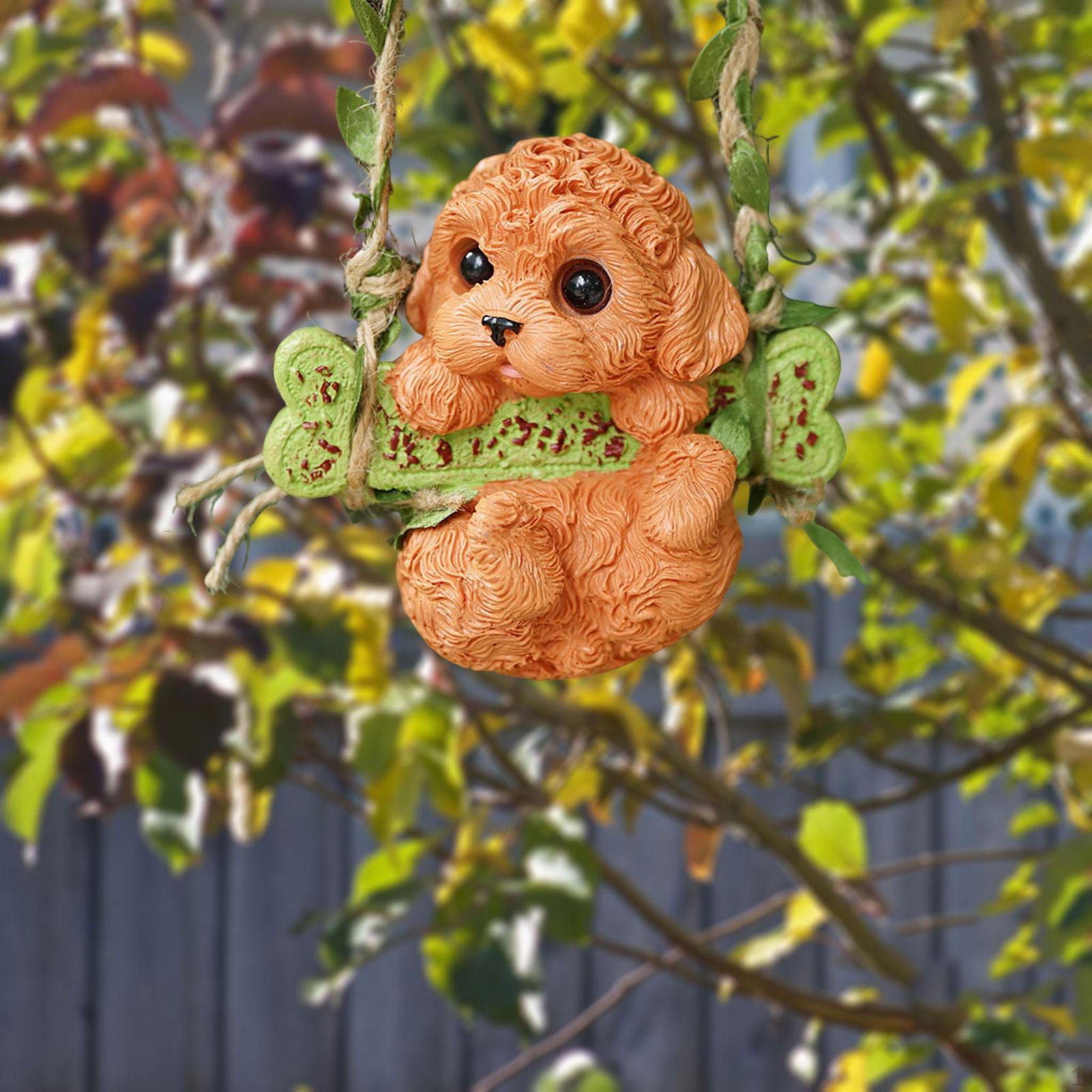 

Фигурка животного, садовая скульптура для украшения на открытом воздухе Puppy